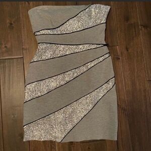 Robert Rodriguez Sequin Zipper Mini Dress 4 NWT (Retail $475)